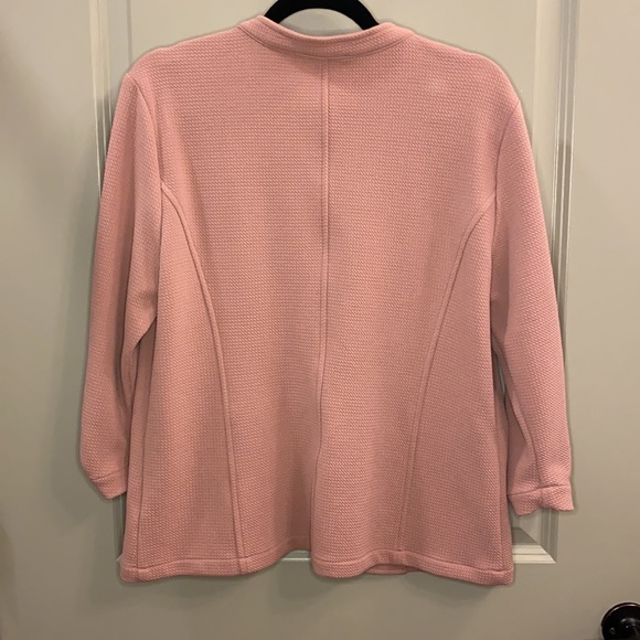 Open Front Military Style Blazer - Picture 3 of 7